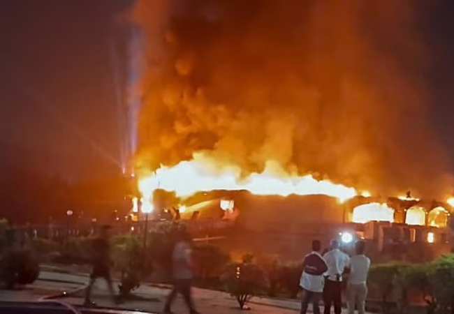 Goa nightclub blaze: Three senior government officials suspended